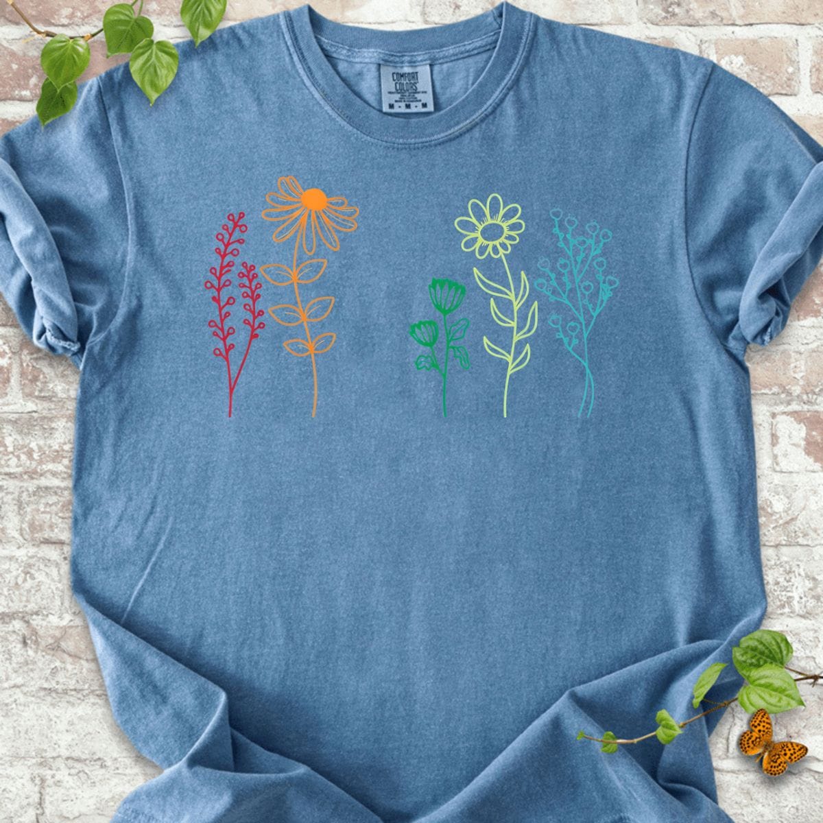 Wildflowers Draw T-Shirt