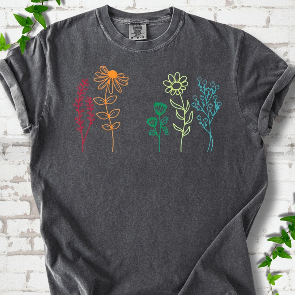 Wildflowers Draw T-Shirt