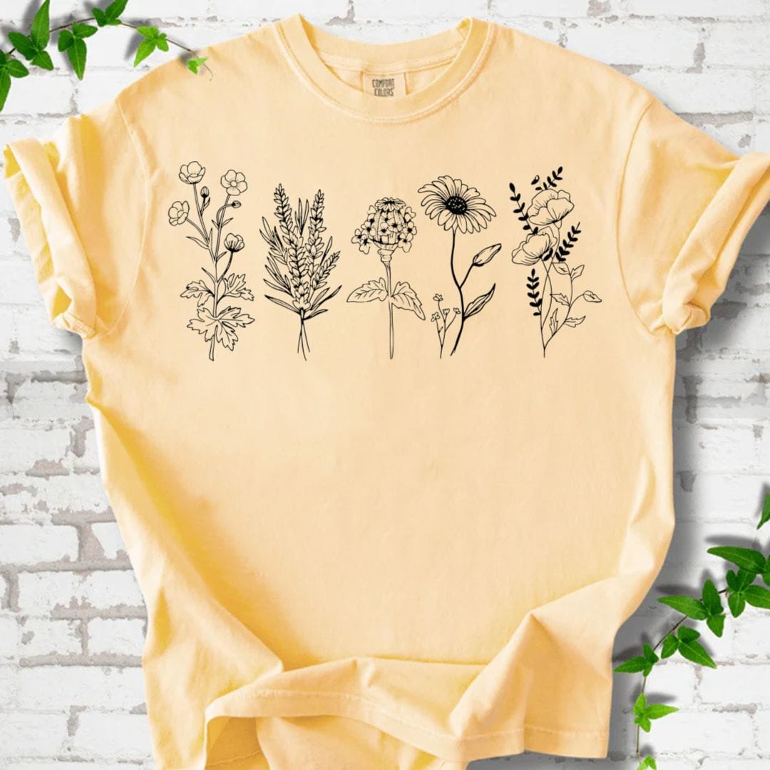 Wildflowers Grow T-Shirt