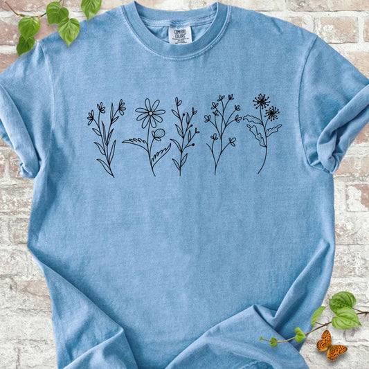 Wildflowers Grow T-Shirt