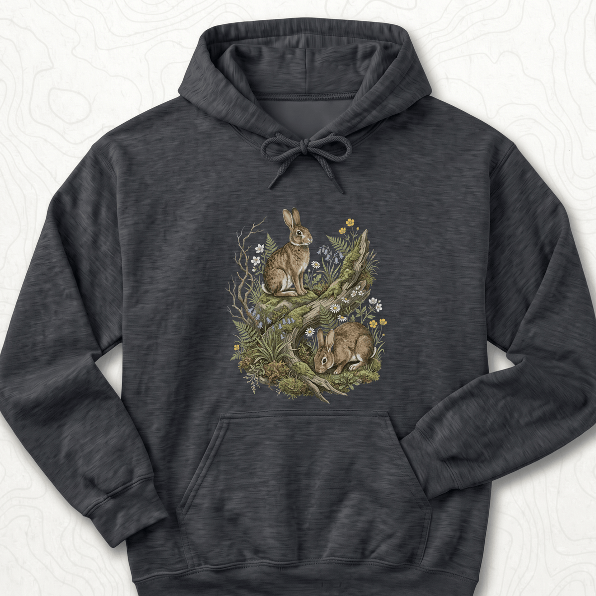 Woodland Rabbits Hoodie