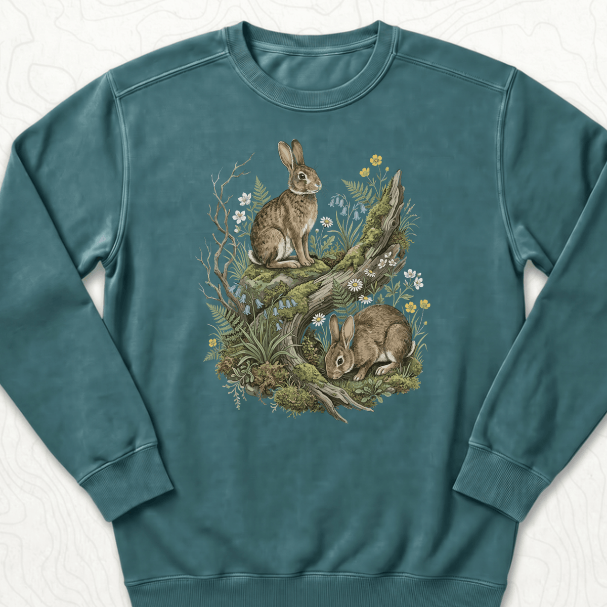 Woodland Rabbits Sweatshirt