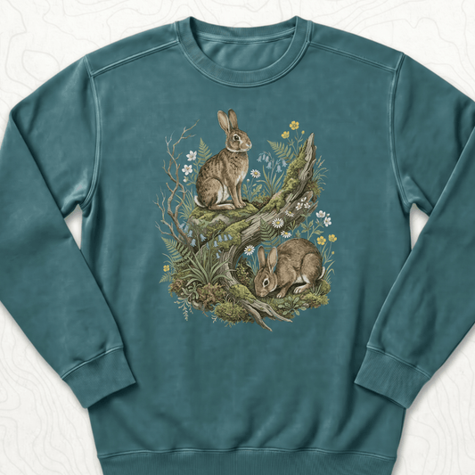 Woodland Rabbits Sweatshirt