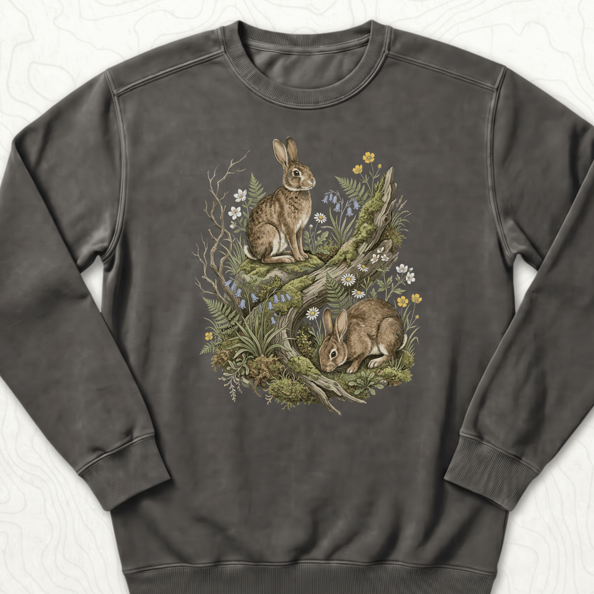 Woodland Rabbits Sweatshirt