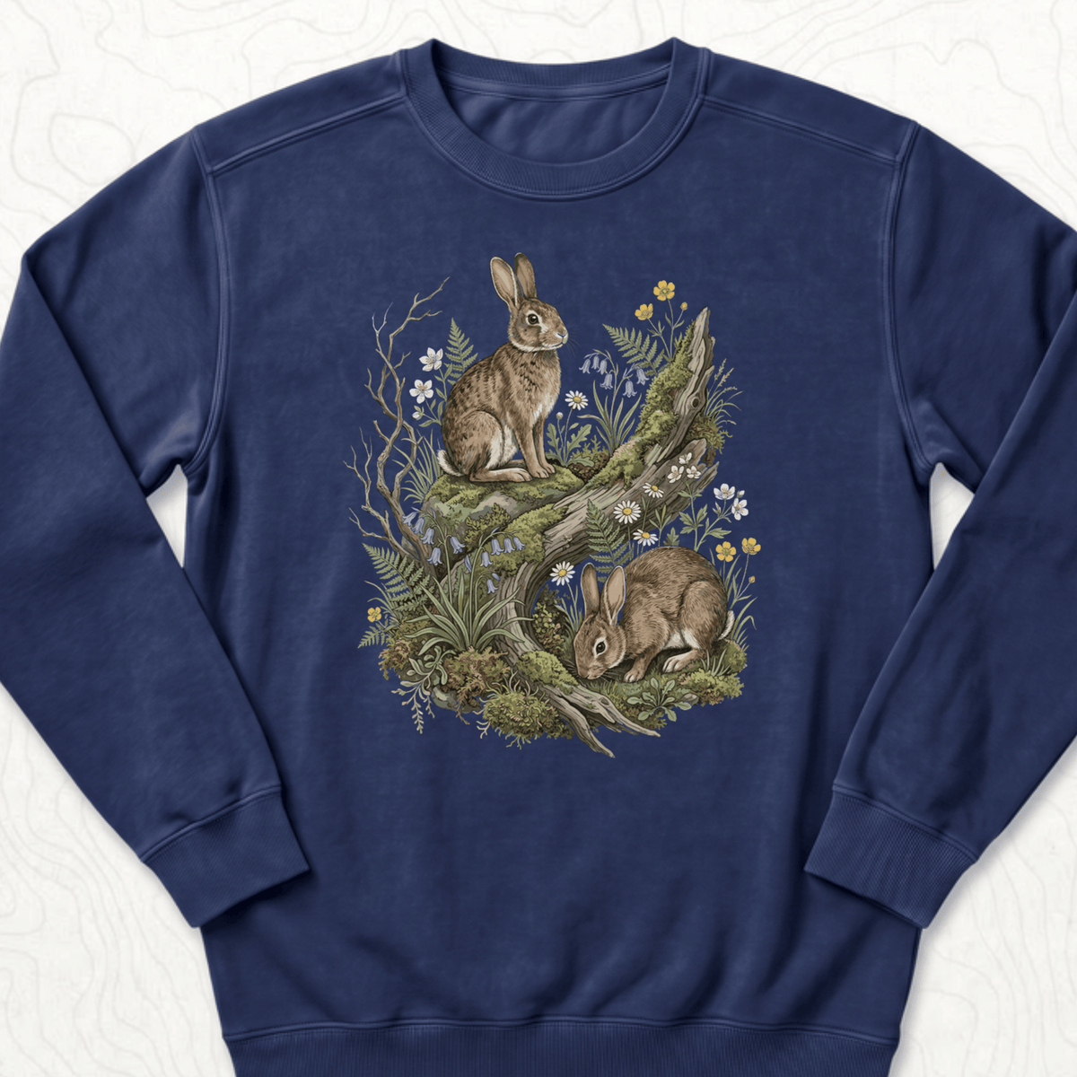 Woodland Rabbits Sweatshirt