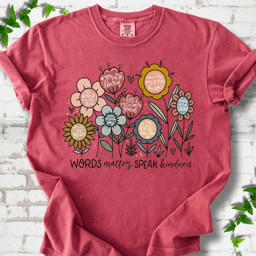 Words Matter Speak Kindness T-Shirt