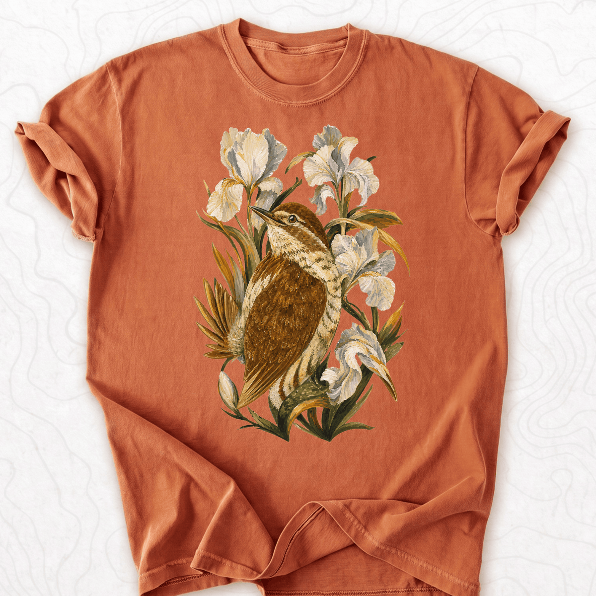 Bird And Iris T-shirt