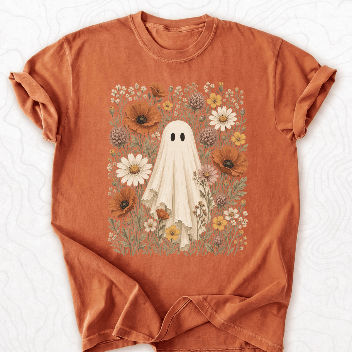 Floral Ghost T-shirt