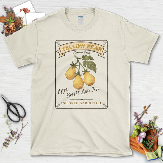 Yellow Pear Heirloom Seeds T-Shirt