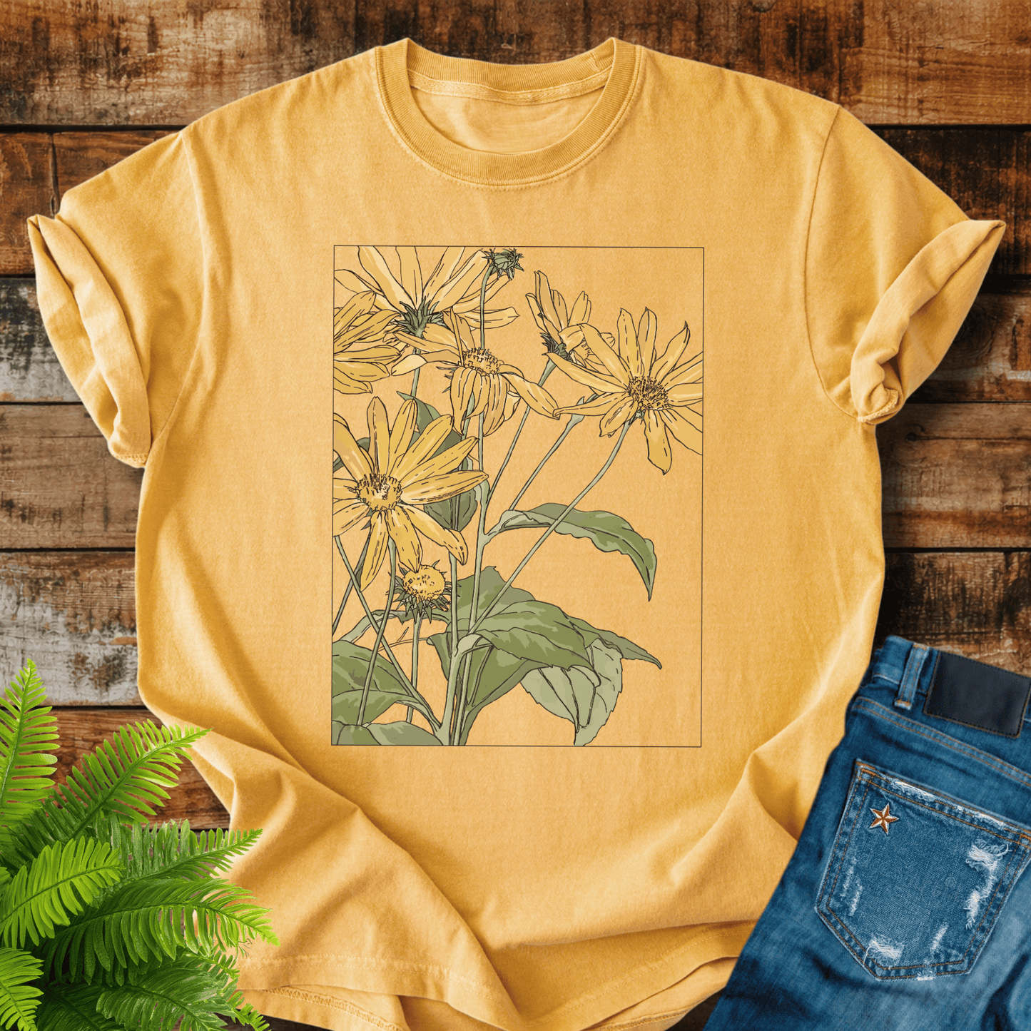 Yellow Wildflowers T-shirt