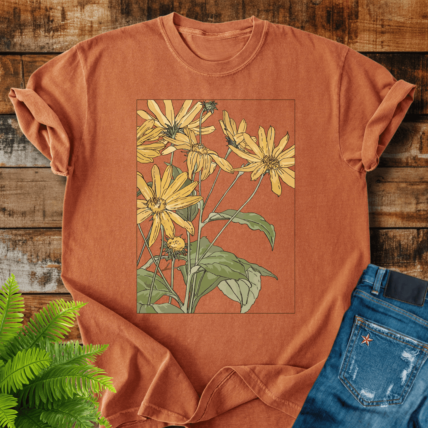 Yellow Wildflowers T-shirt