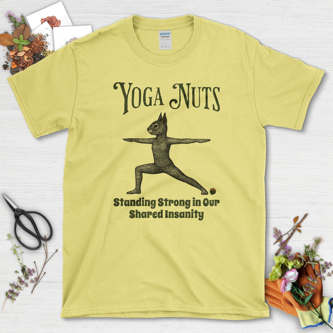 Yoga Nuts Shared Insanity T-Shirt