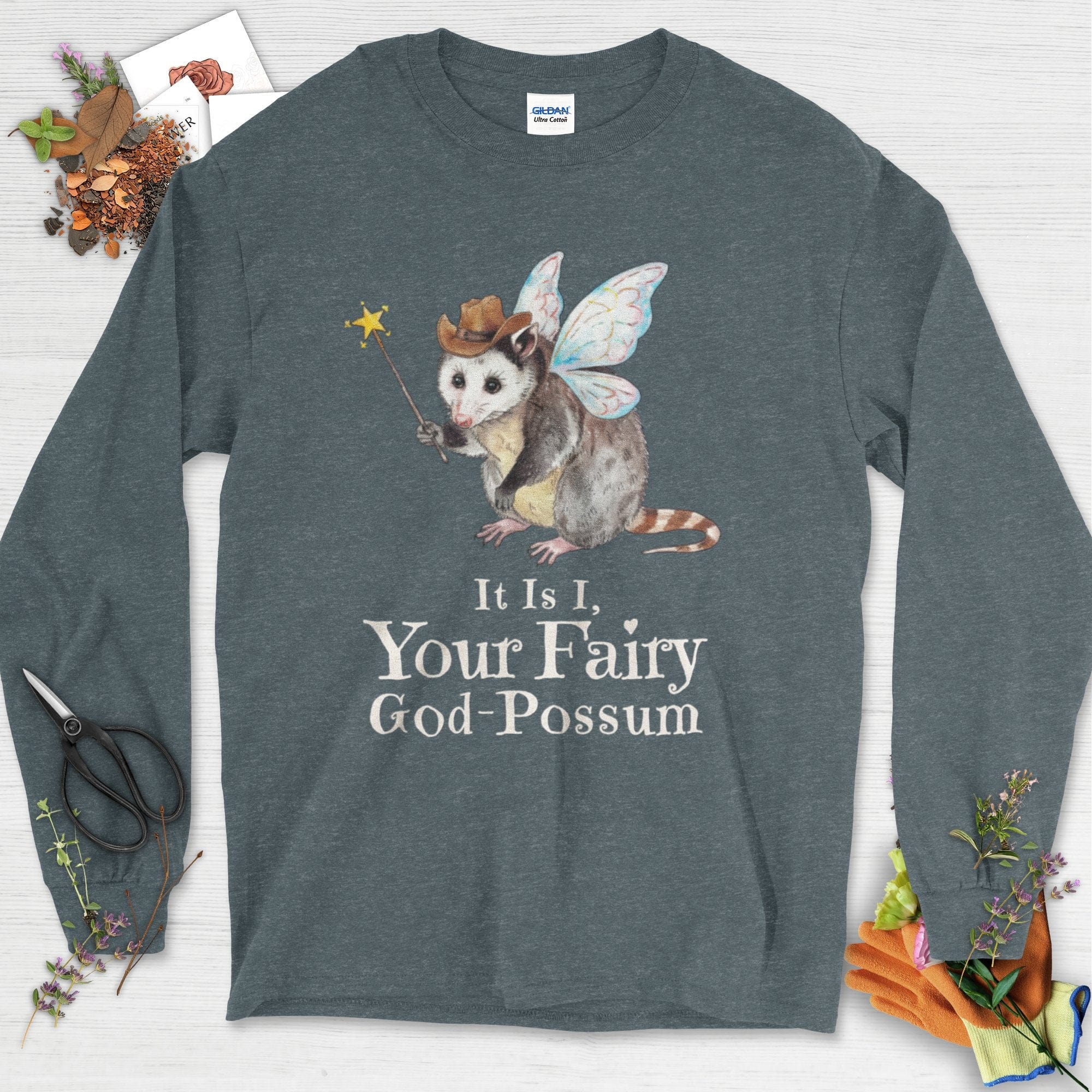 Your Fairy God-Possum Long Sleeve