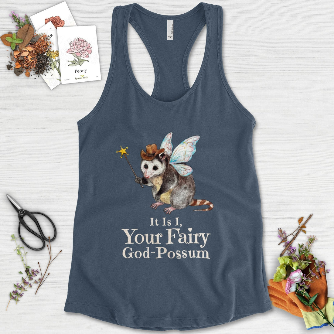 Your Fairy God-Possum Racerback
