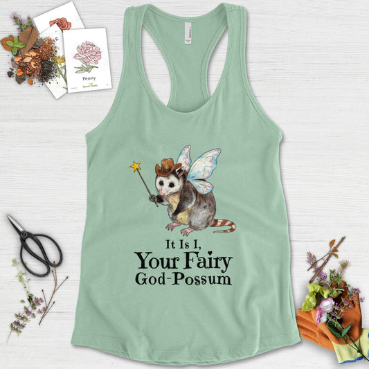 Your Fairy God-Possum Racerback
