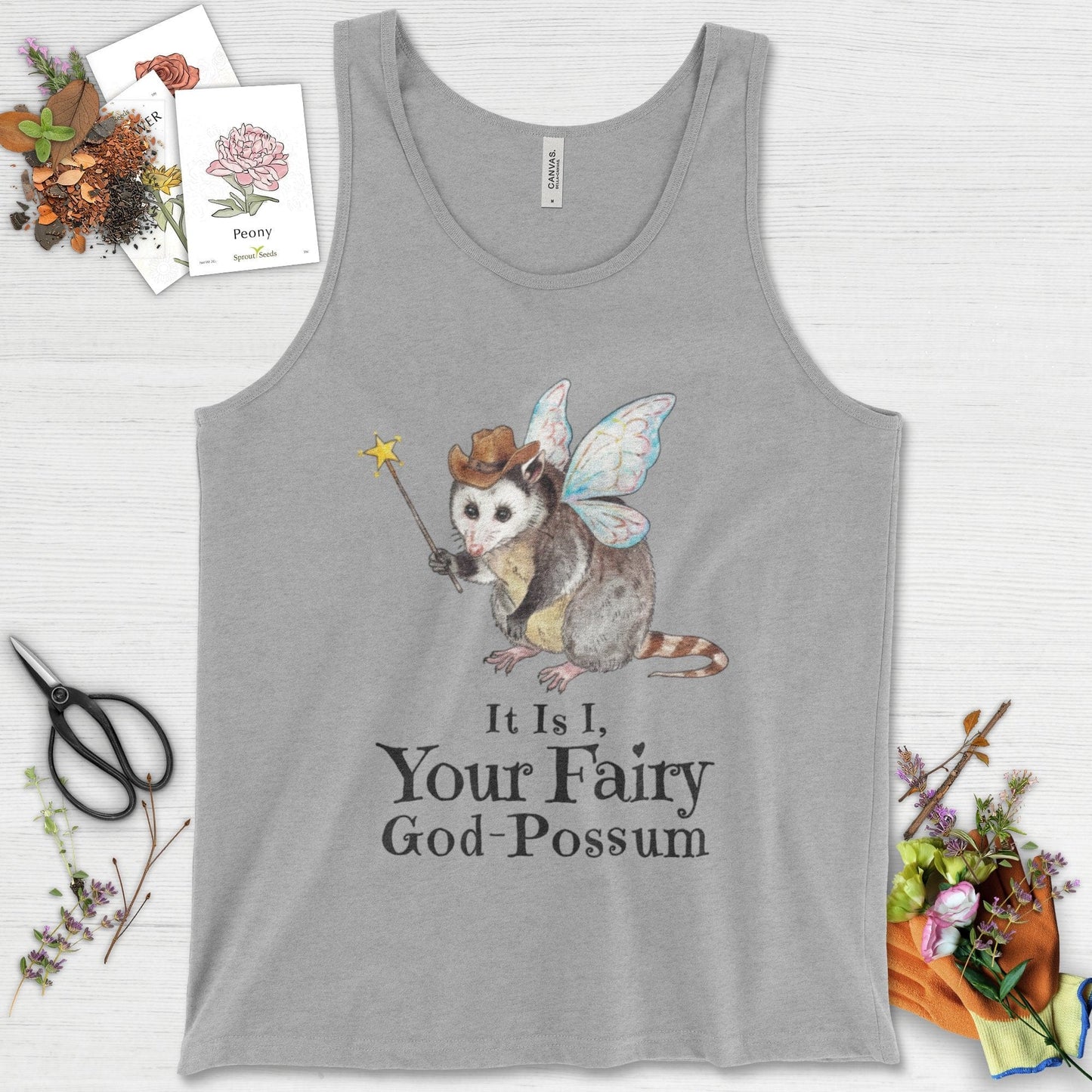 Your Fairy God-Possum Tank Top