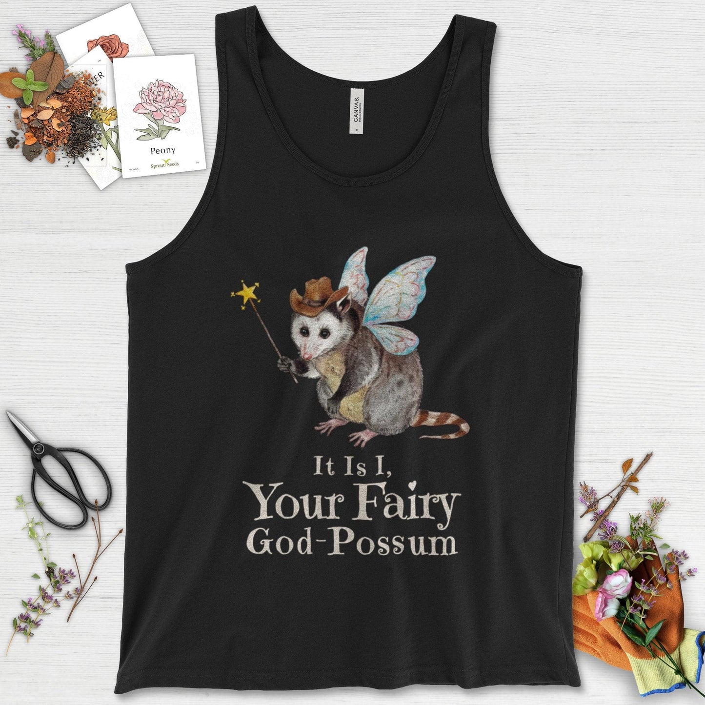 Your Fairy God-Possum Tank Top