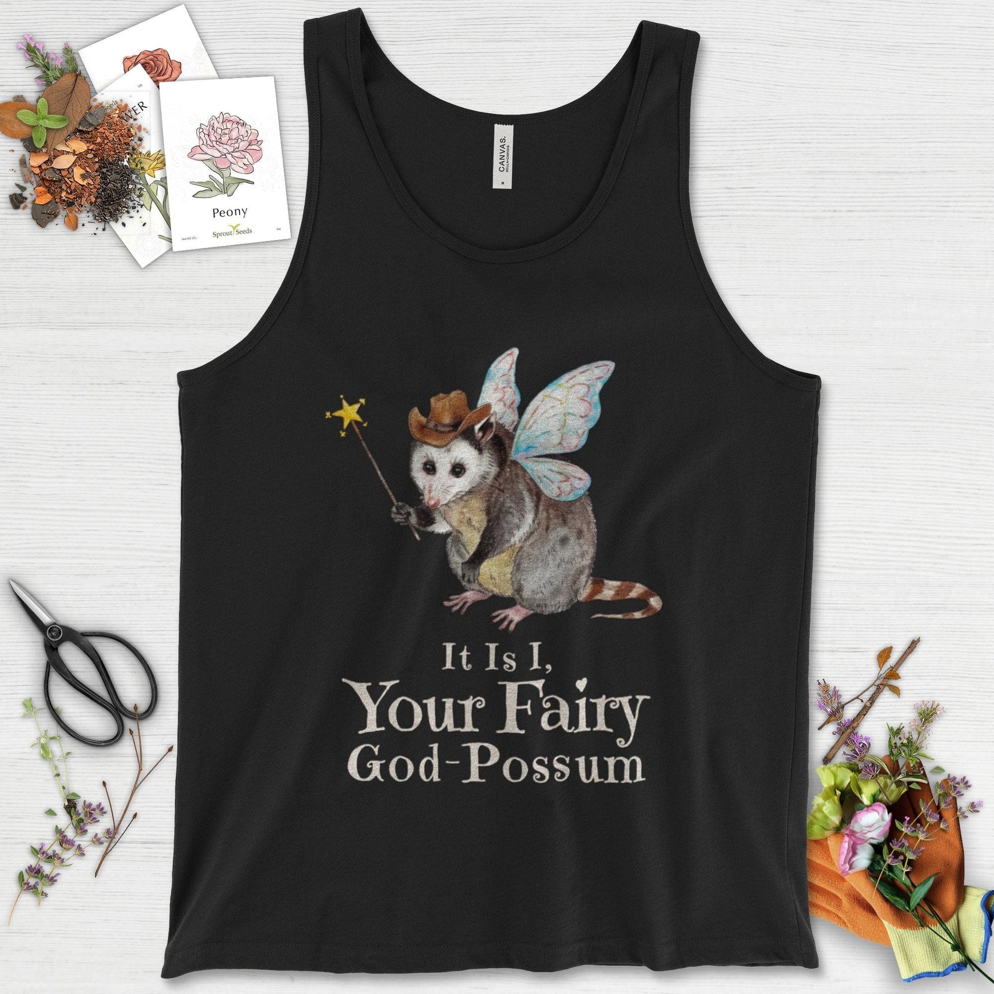 Your Fairy God-Possum Tank Top