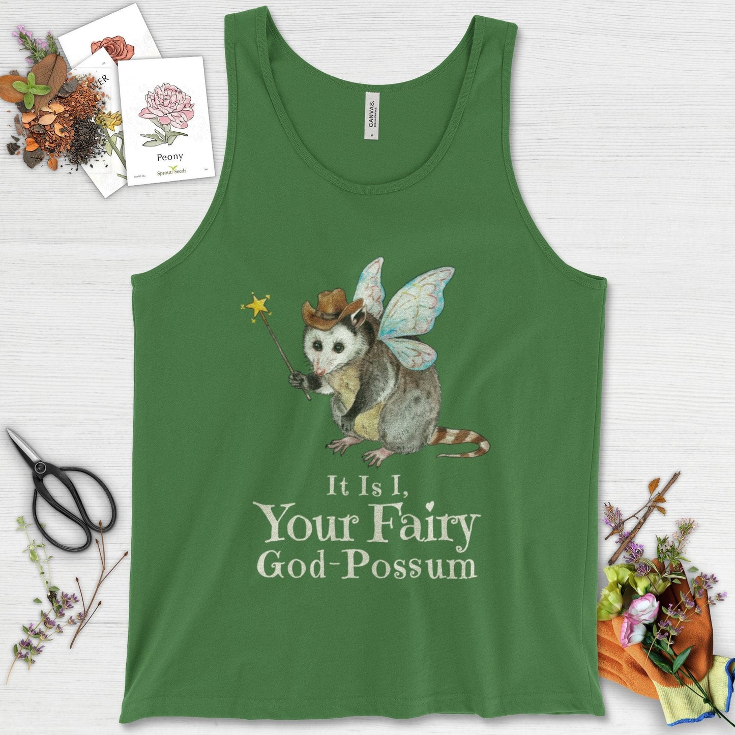 Your Fairy God-Possum Tank Top
